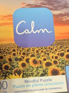 Calm Mindful puzzle and app $8.
